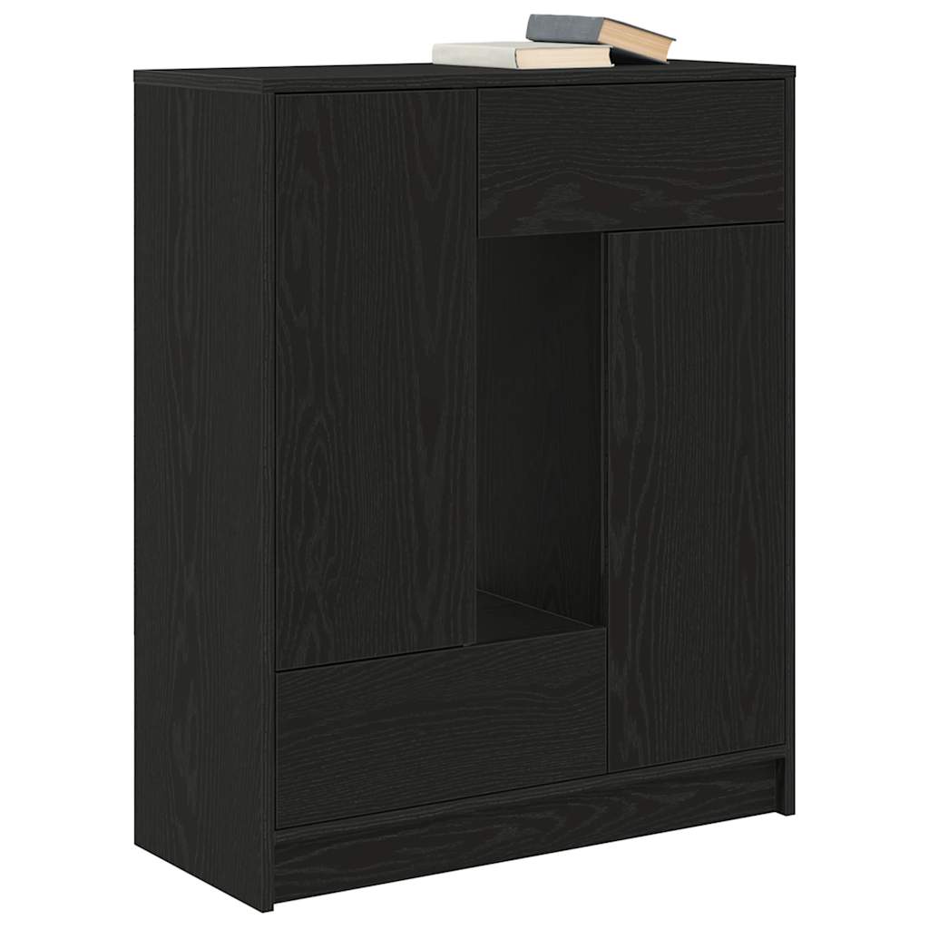Sideboard with drawers and doors, 73x31x90 cm