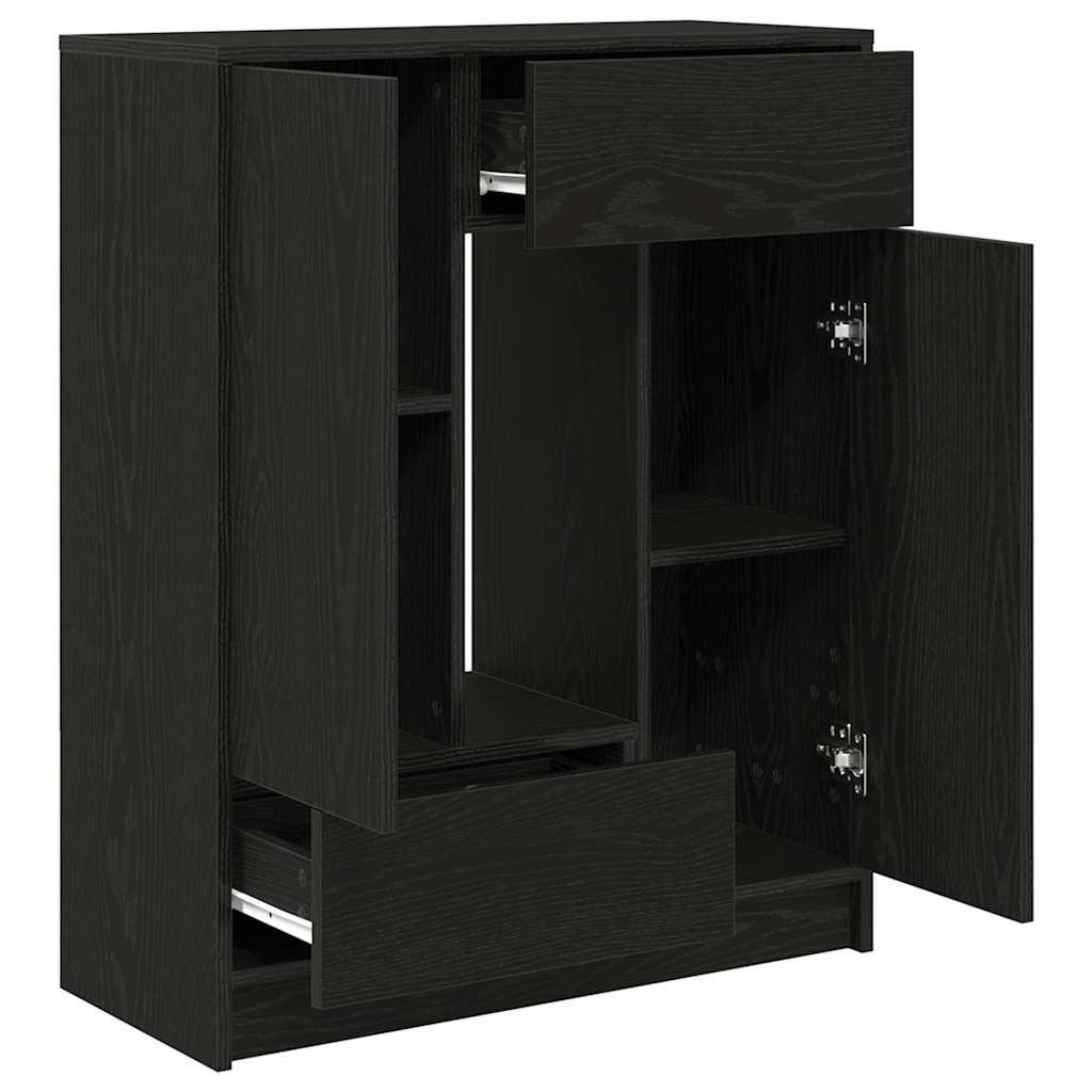 Sideboard with drawers and doors, 73x31x90 cm