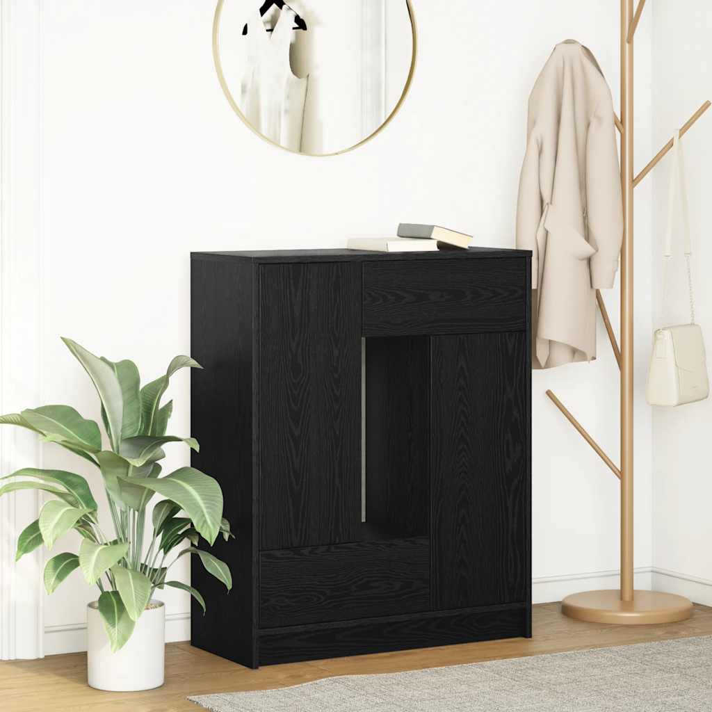 Sideboard with drawers and doors, 73x31x90 cm