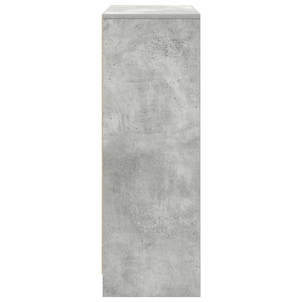 Šoninė spintelė su stalčiais ir durelėmis, 73x31x90 cm