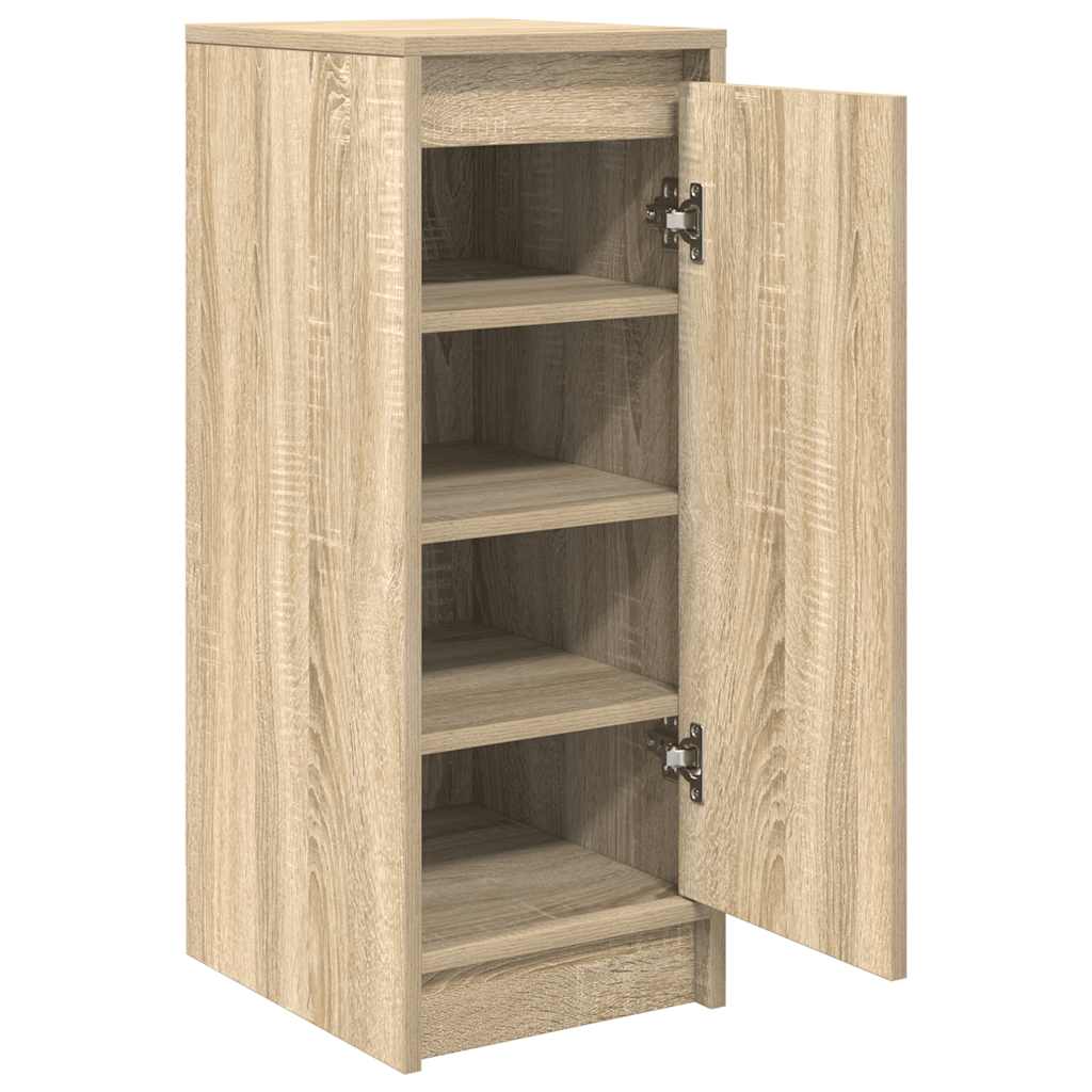 Shoe cabinet, Sonoma oak, 29.5x34x76 cm, engineered wood