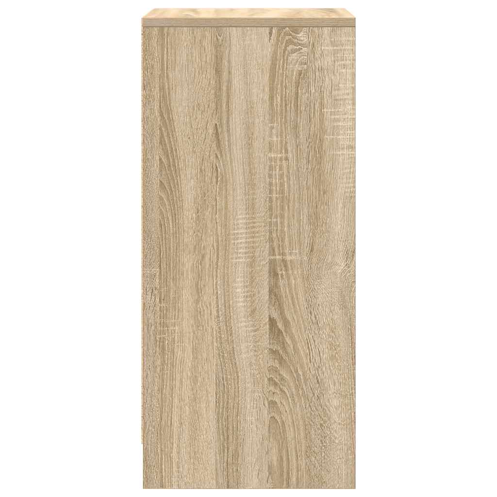 Shoe cabinet, Sonoma oak, 29.5x34x76 cm, engineered wood