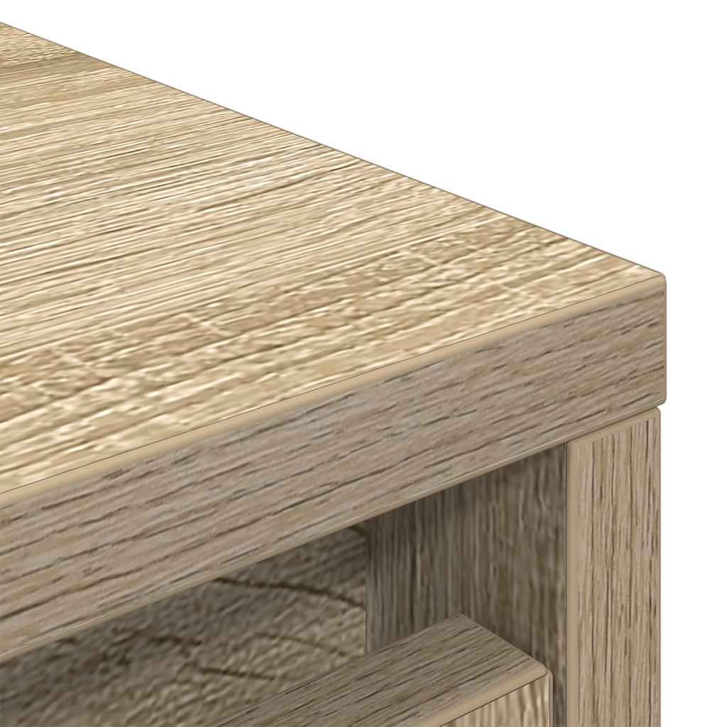 Shoe cabinet, Sonoma oak, 29.5x34x76 cm, engineered wood