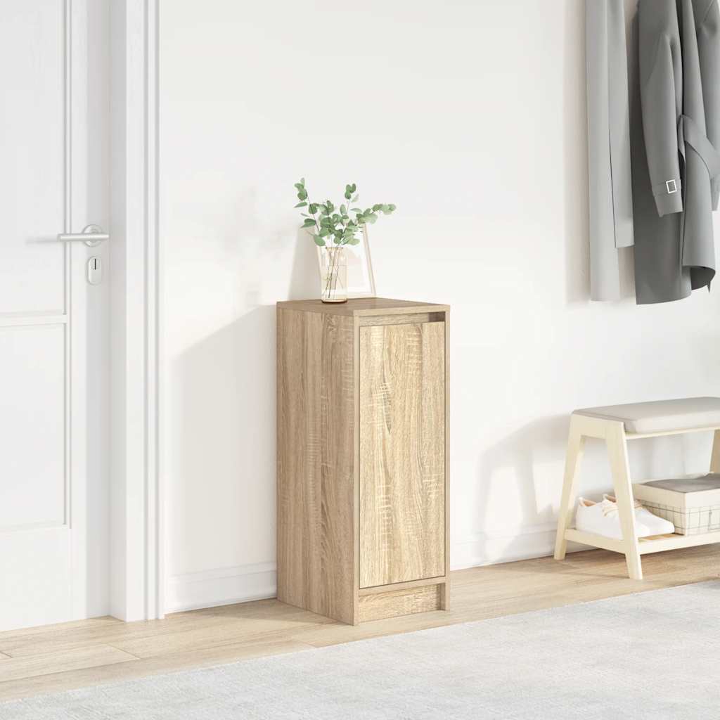 Shoe cabinet, Sonoma oak, 29.5x34x76 cm, engineered wood