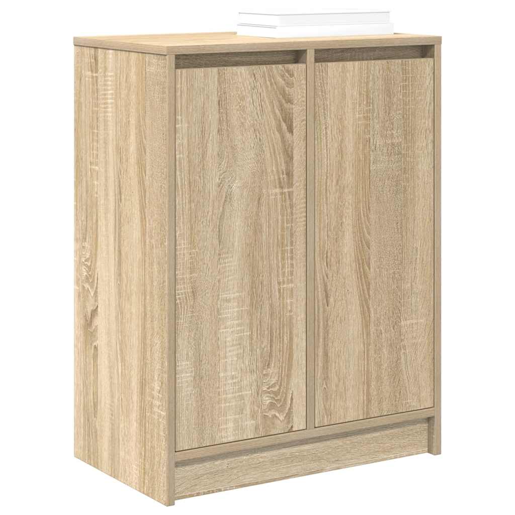 Shoe cabinet, Sonoma oak, 57x34x76 cm, engineered wood