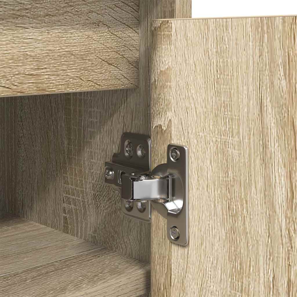Shoe cabinet, Sonoma oak, 57x34x76 cm, engineered wood