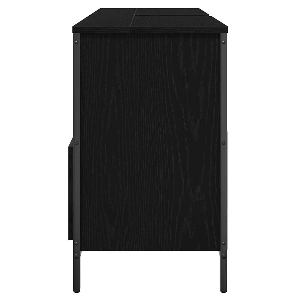 vannas istabas izlietnes skapītis ar atvilktnēm 90x34,5x60 cm