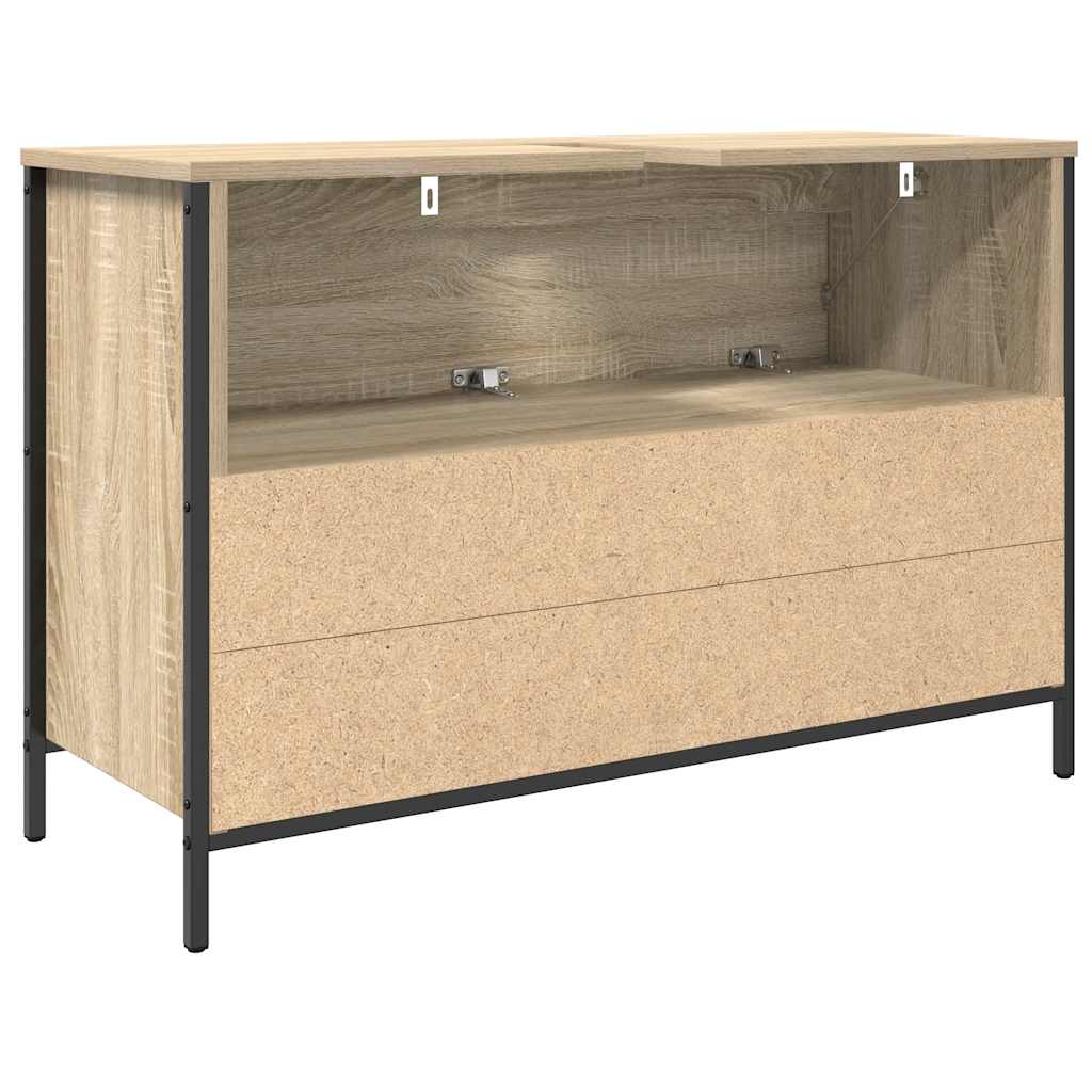 vanity unit with drawers 90x34.5x60 cm