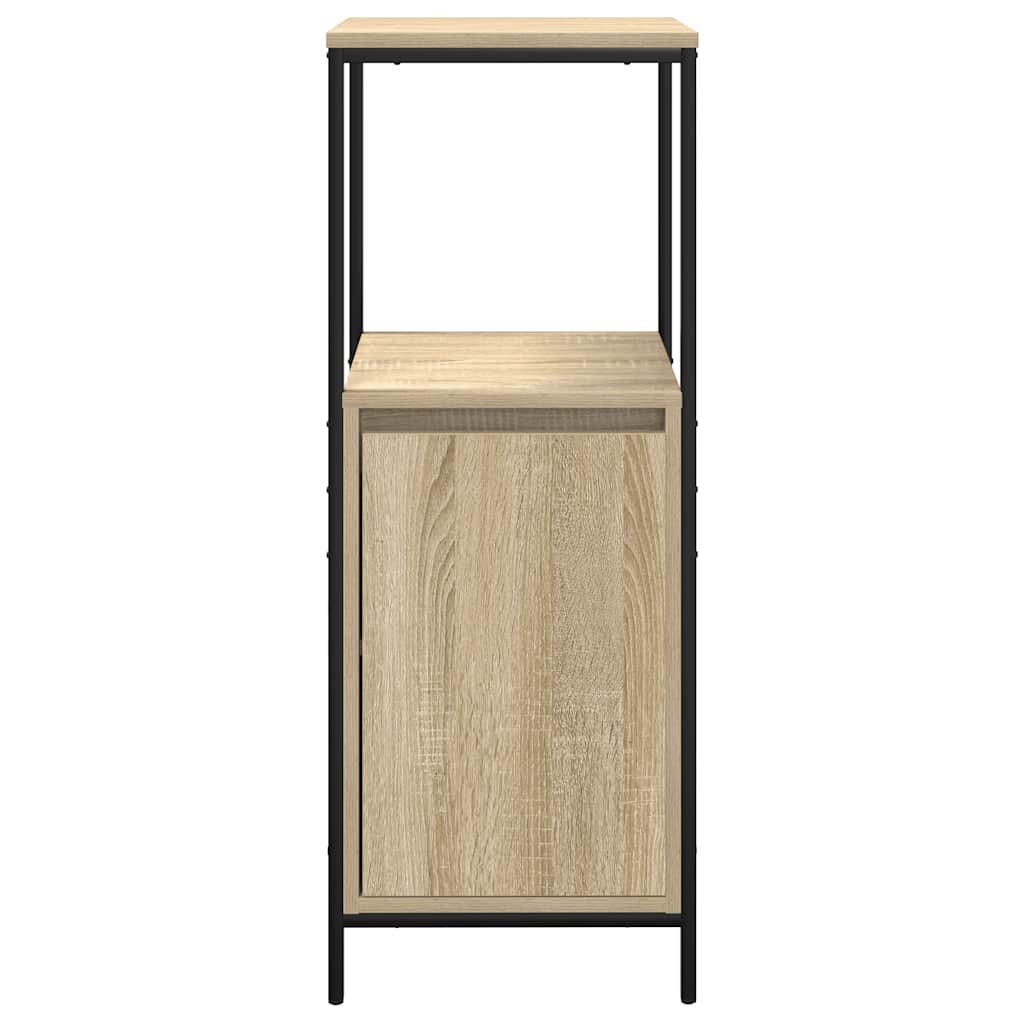 Bathroom cabinet with shelves sonoma oak 36x35x95 cm