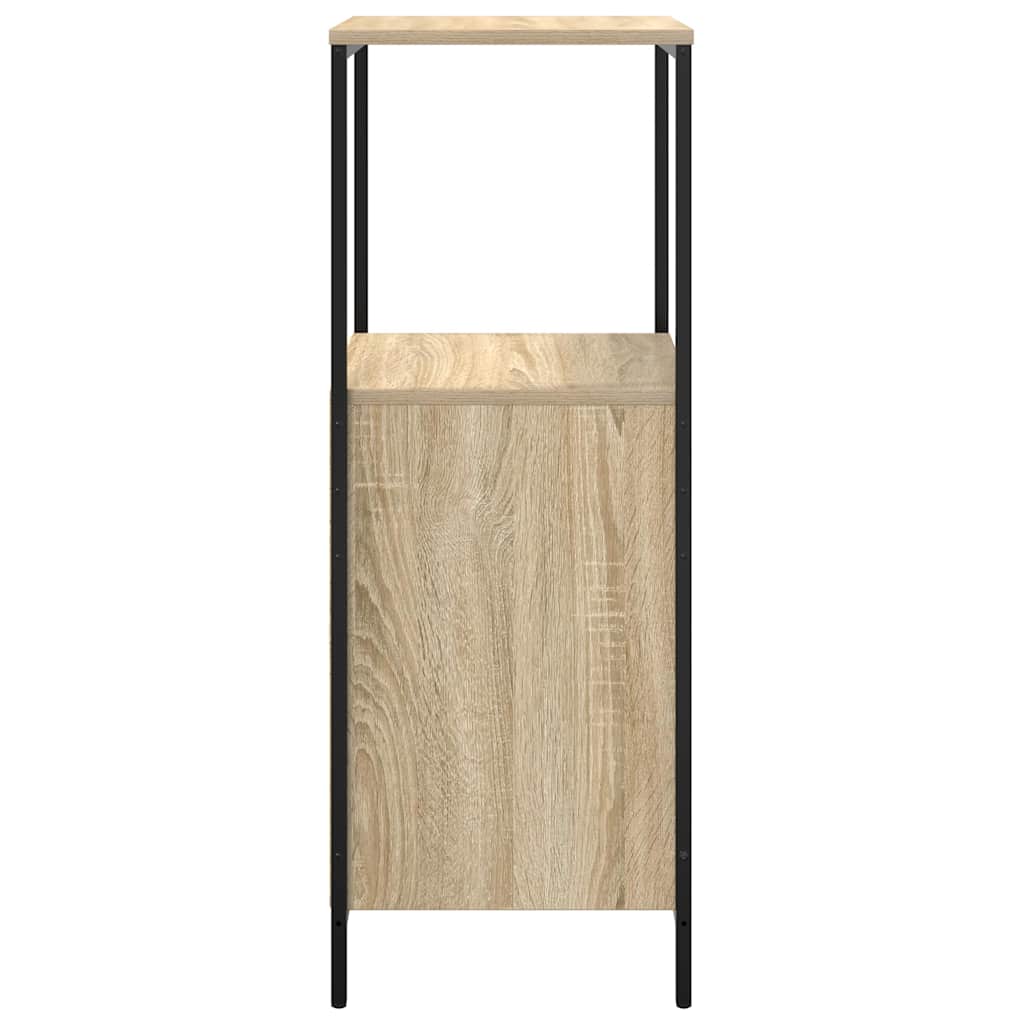 Bathroom cabinet with shelves sonoma oak 36x35x95 cm