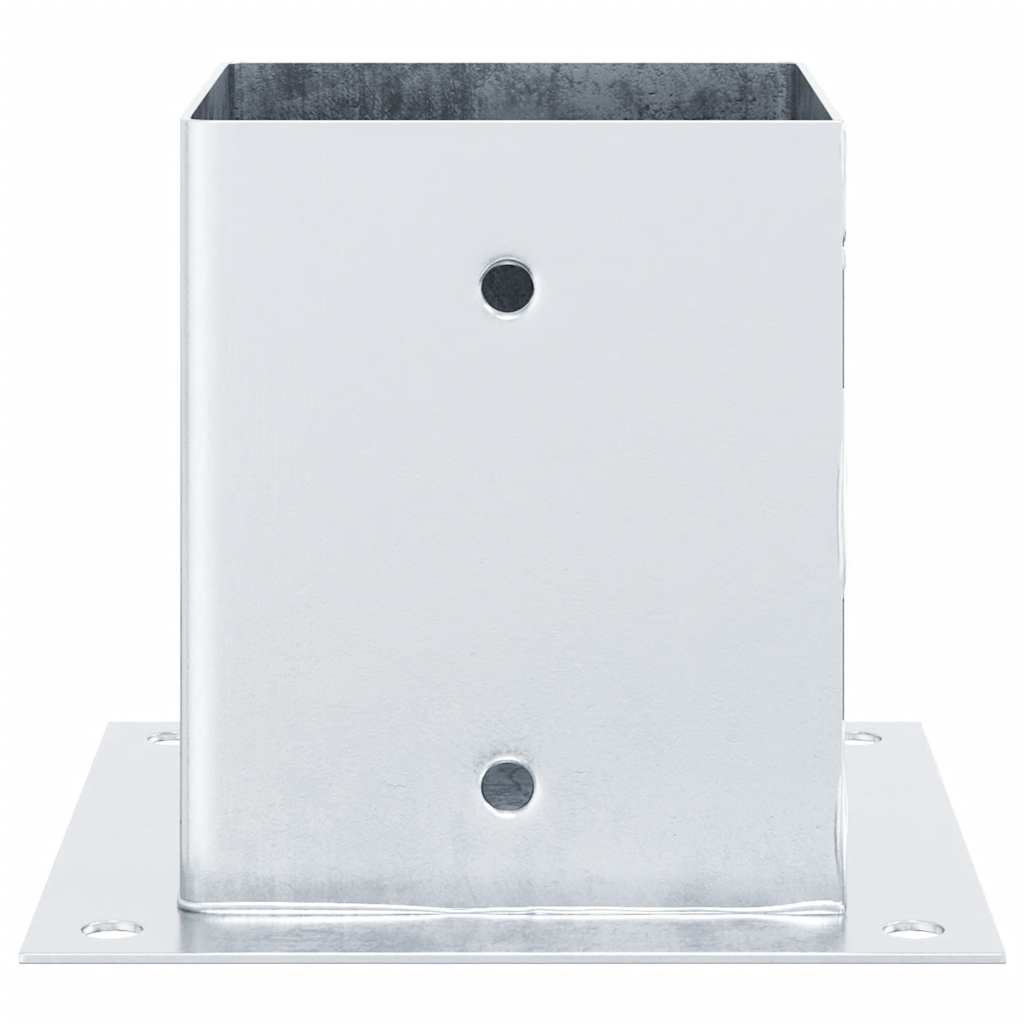 Stabu pamatnes kvadrātveida, 12 gab., sudraba krāsā, 101x101mm