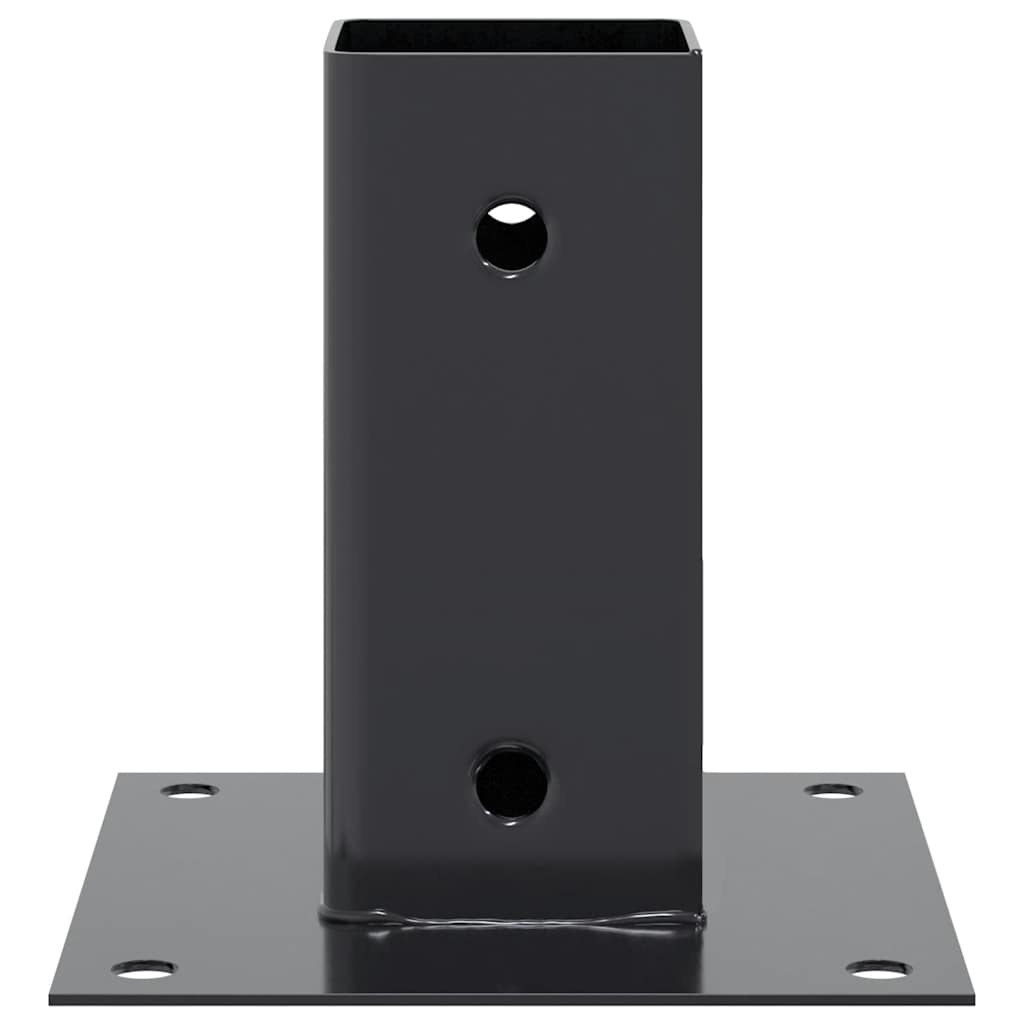 Stulpų pagrindai kvadratiniai, 12vnt., antracito sp., 61x61mm