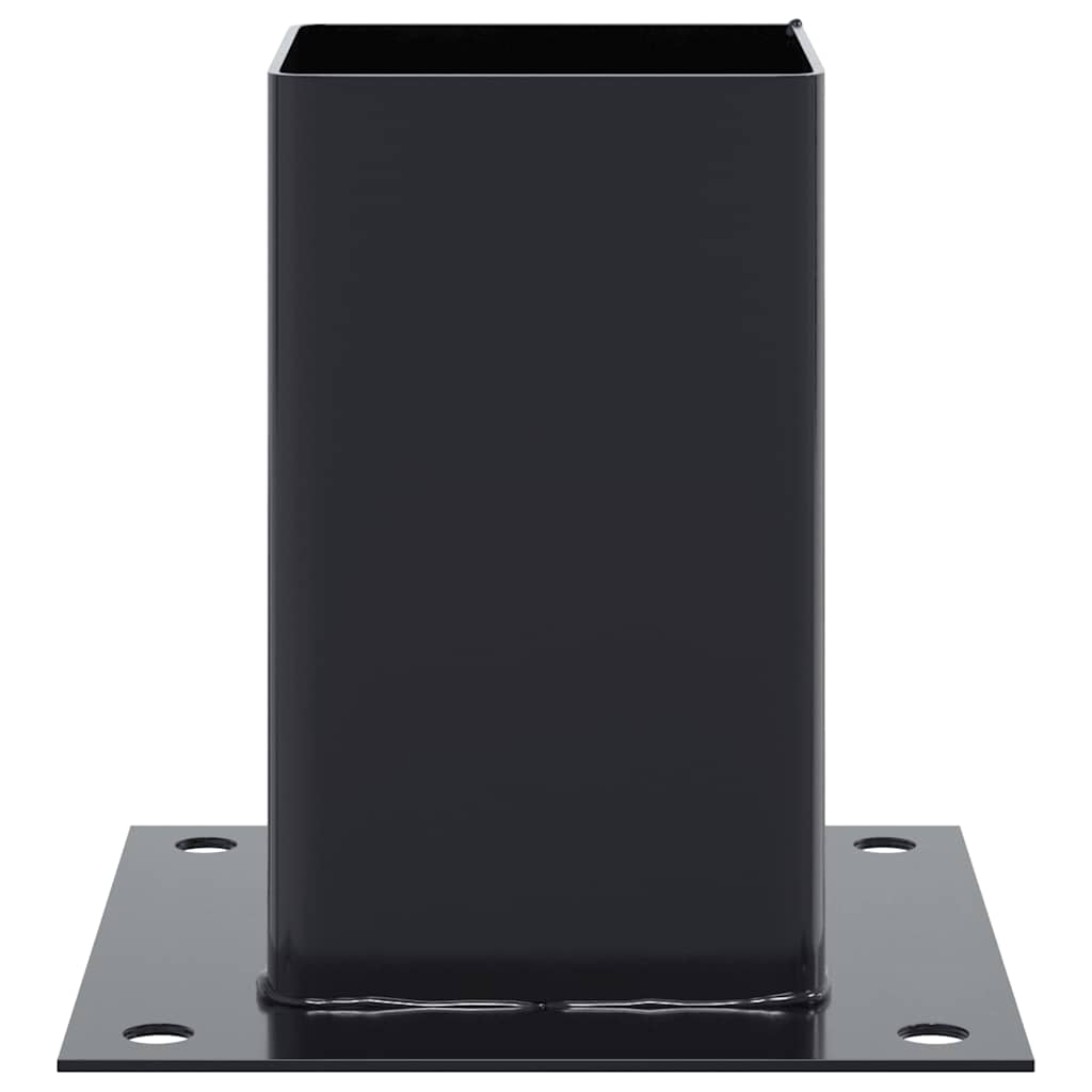 Stulpų pagrindai kvadratiniai, 12vnt., antracito sp., 81x81mm