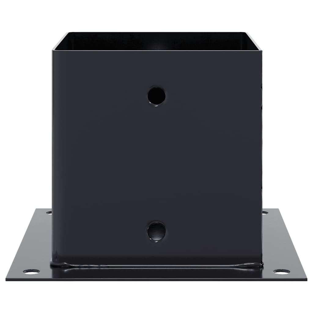 Stulpų pagrindai kvadratiniai, 4vnt., antracito sp., 141x141mm
