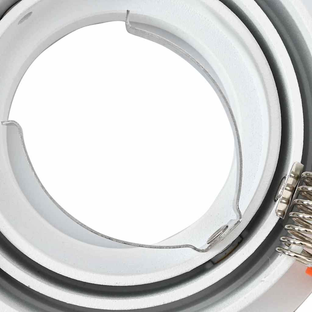 įleidžiami prožektoriai 6 vnt Apvalūs GU10 Balti Ø91 mm