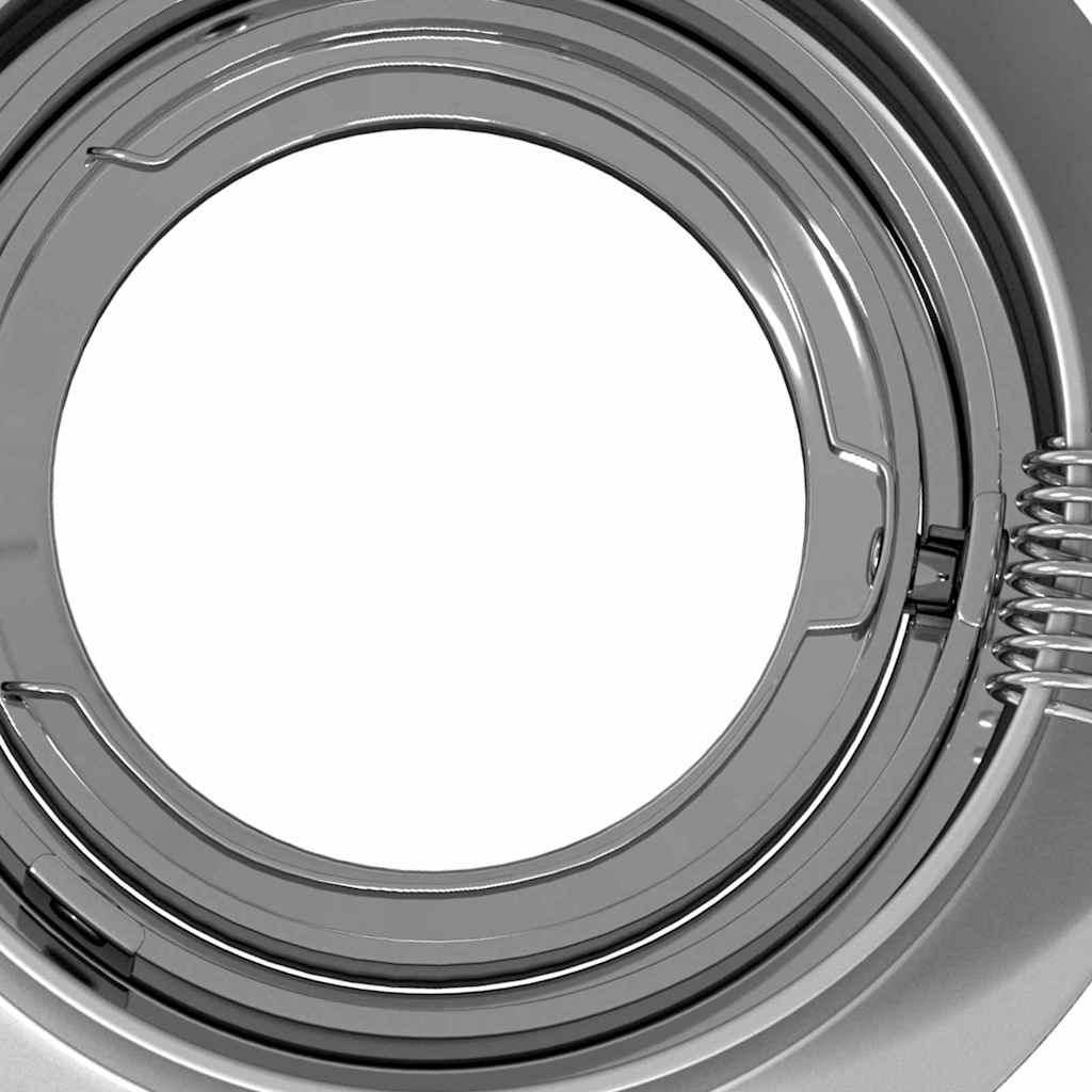 24 vnt. Apvalūs GU10 Sidabriniai Įmontuojami Reflektoriai Ø91 mm