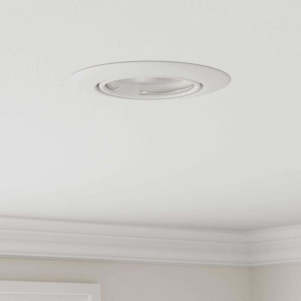 Įmontuojamos LED Šviesos 24 vnt Apvalios GU10 Baltos Ø90 mm Plieno