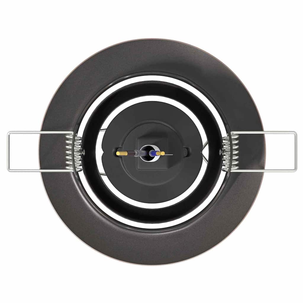Įmontuojami šviestuvai 12 vnt. Apvalūs GU10 Vario Ø90 mm Plienas