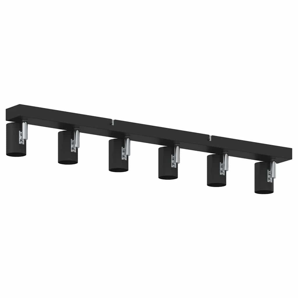 Griestu prožektors Melns 73 x 6,5 x 11,5 cm metāls