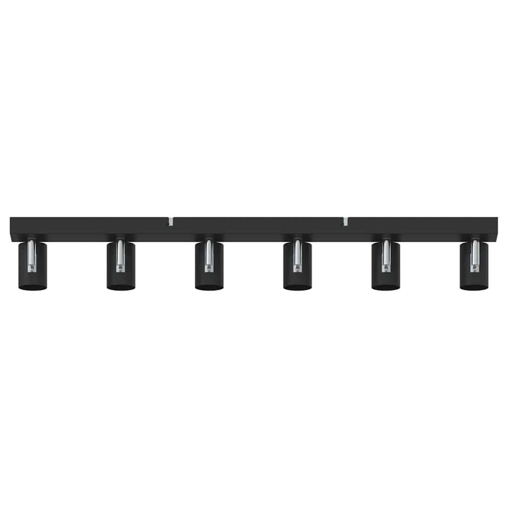 Griestu prožektors Melns 73 x 6,5 x 11,5 cm metāls