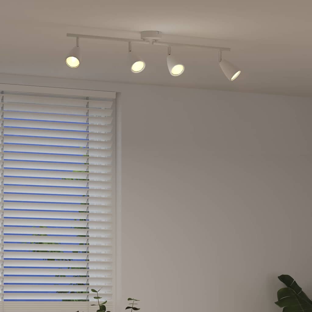 Lubų prožektorius Balta 25.5 x 8 x 16 cm metalas