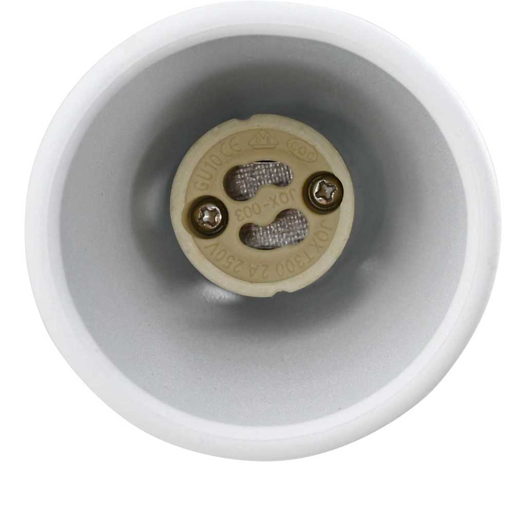 Ceiling spotlight White 25.5 x 8 x 16 cm metal