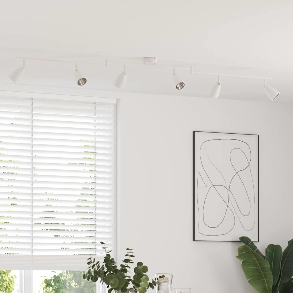 Ceiling spotlight White 25.5 x 8 x 16 cm metal