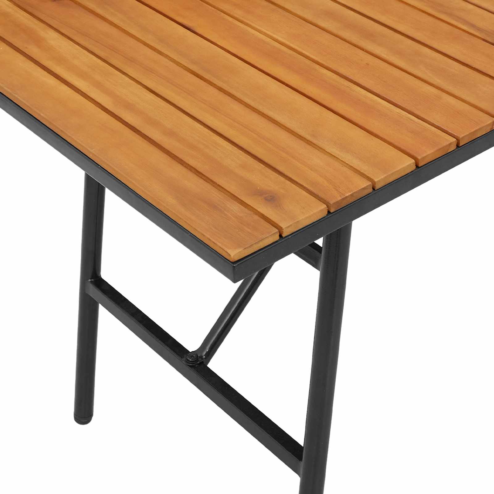Ēdamistabas galds Brūns 110 x 55 x 62 cm Masīva akācijas koksne
