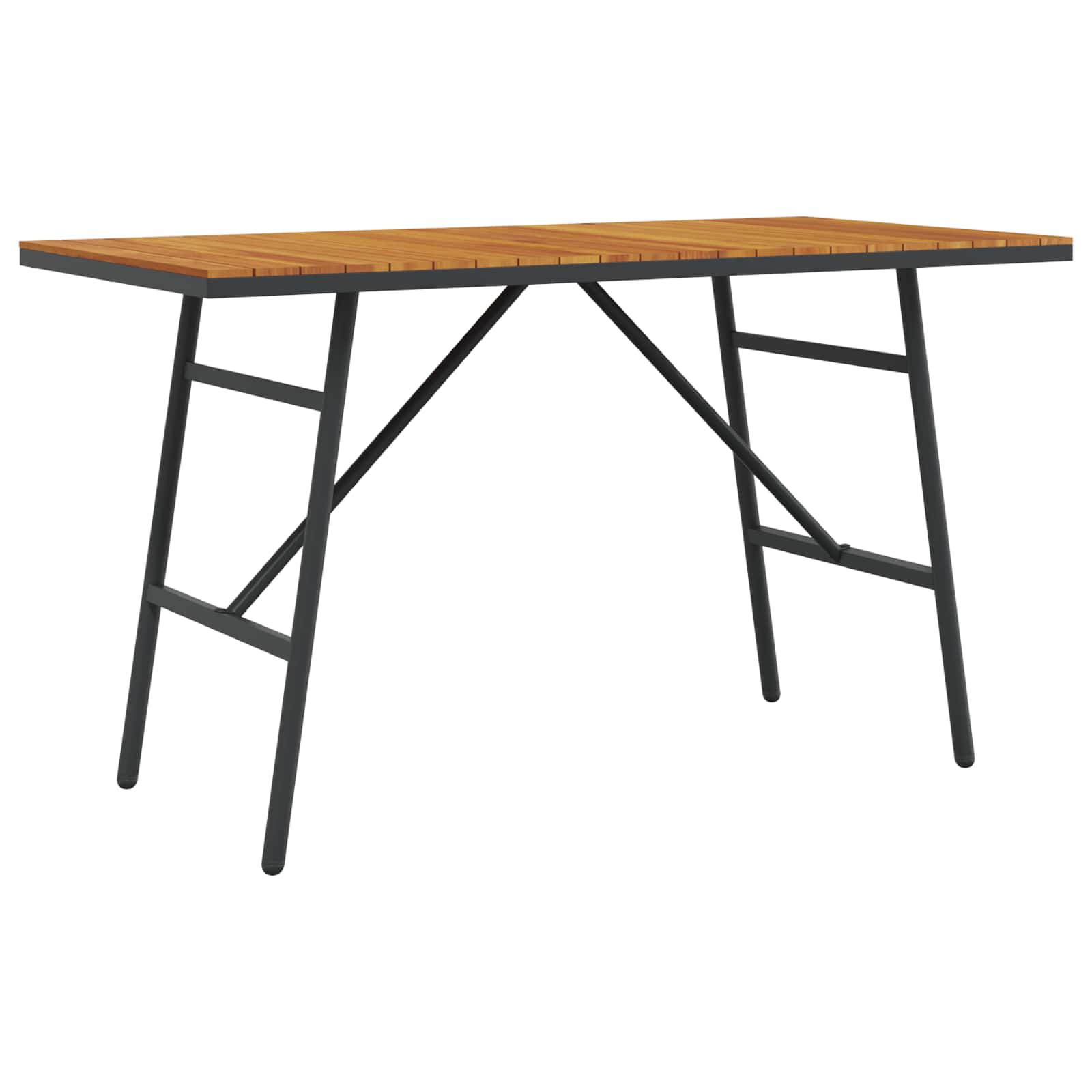 Ēdamistabas galds Brūns 110 x 55 x 62 cm Masīva akācijas koksne