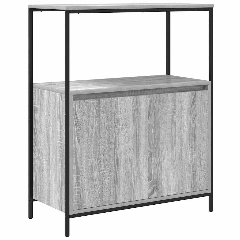 5-piece bathroom furniture set in grey Sonoma engineered wood