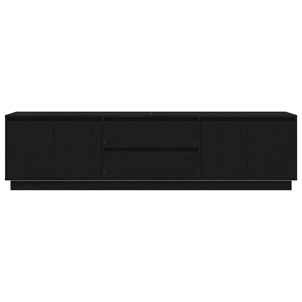 TV cabinet with LED lighting, 193.5x41x50 cm