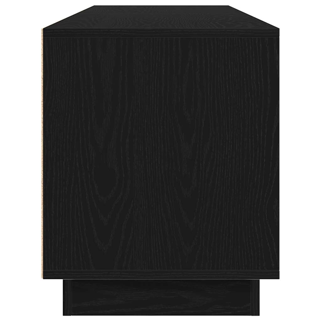 TV cabinet with LED lighting, 193.5x41x50 cm