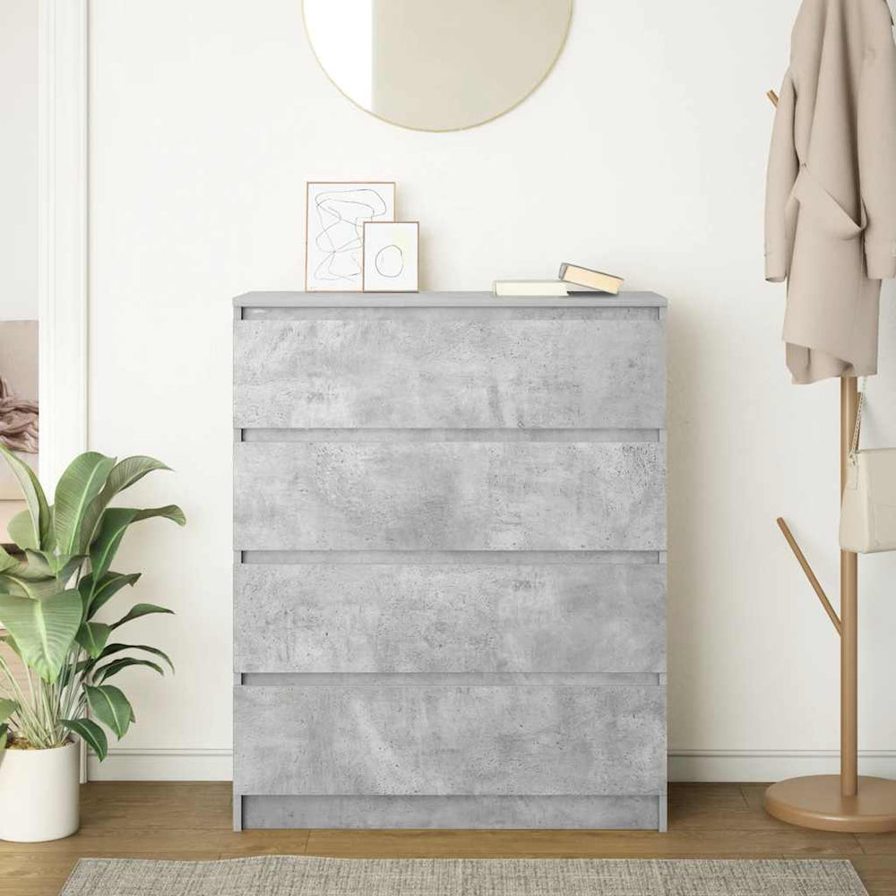 indauja Betonas Pilkas 80x35x99 cm Inžinierinė mediena