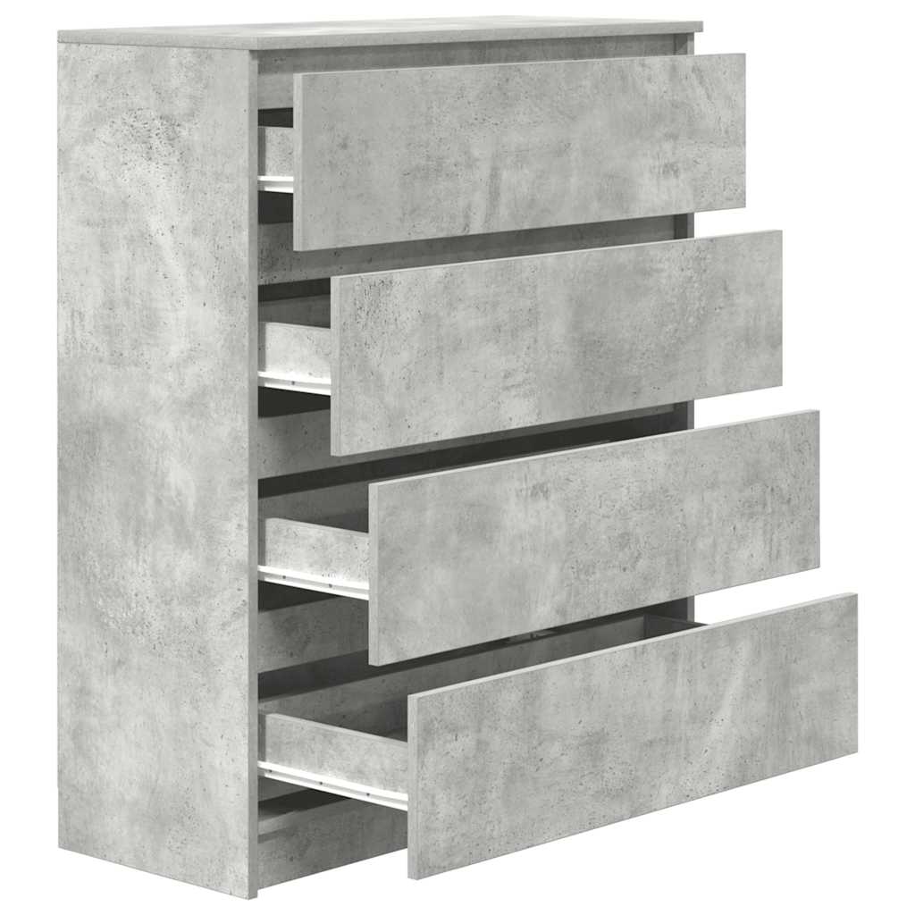 indauja Betonas Pilkas 80x35x99 cm Inžinierinė mediena