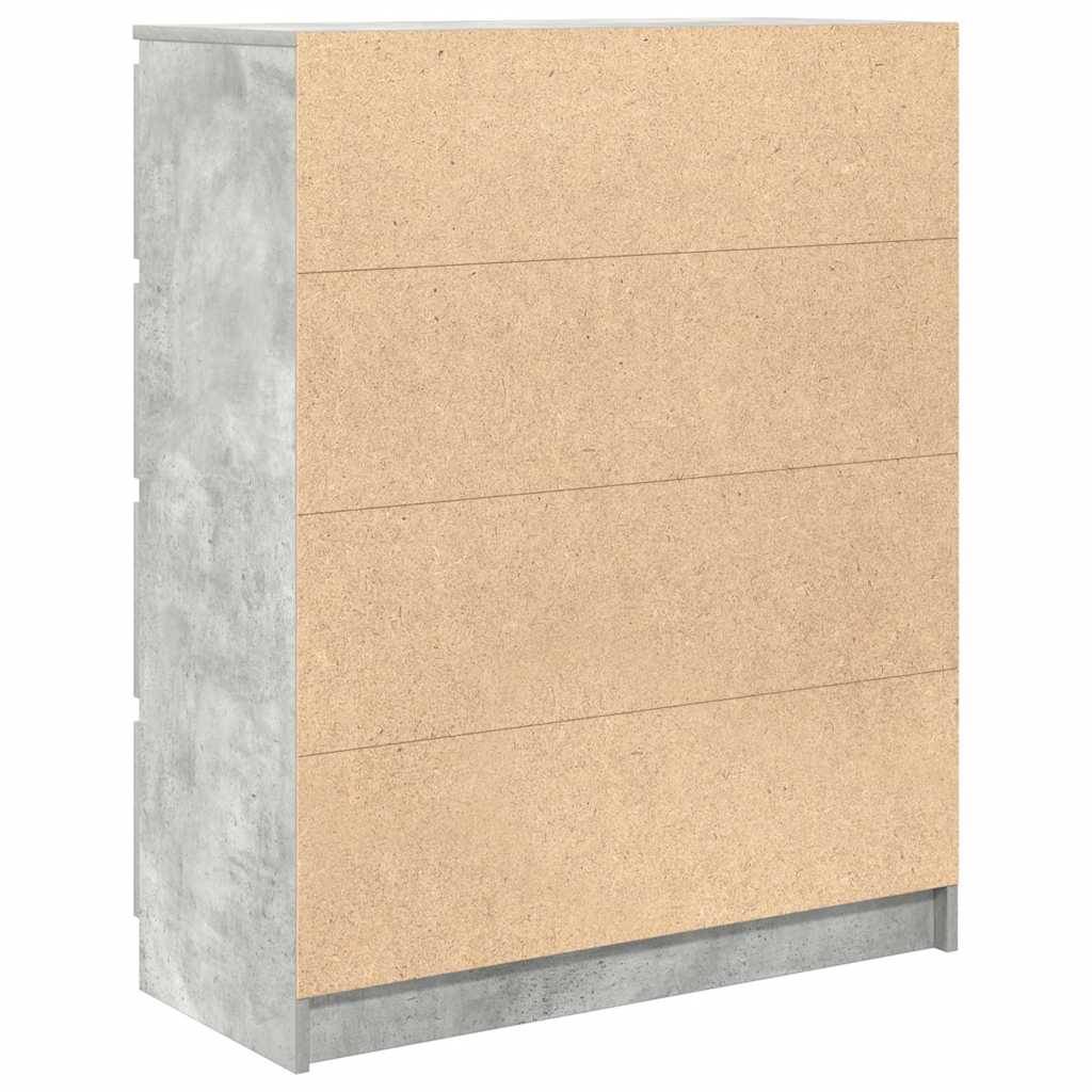 indauja Betonas Pilkas 80x35x99 cm Inžinierinė mediena