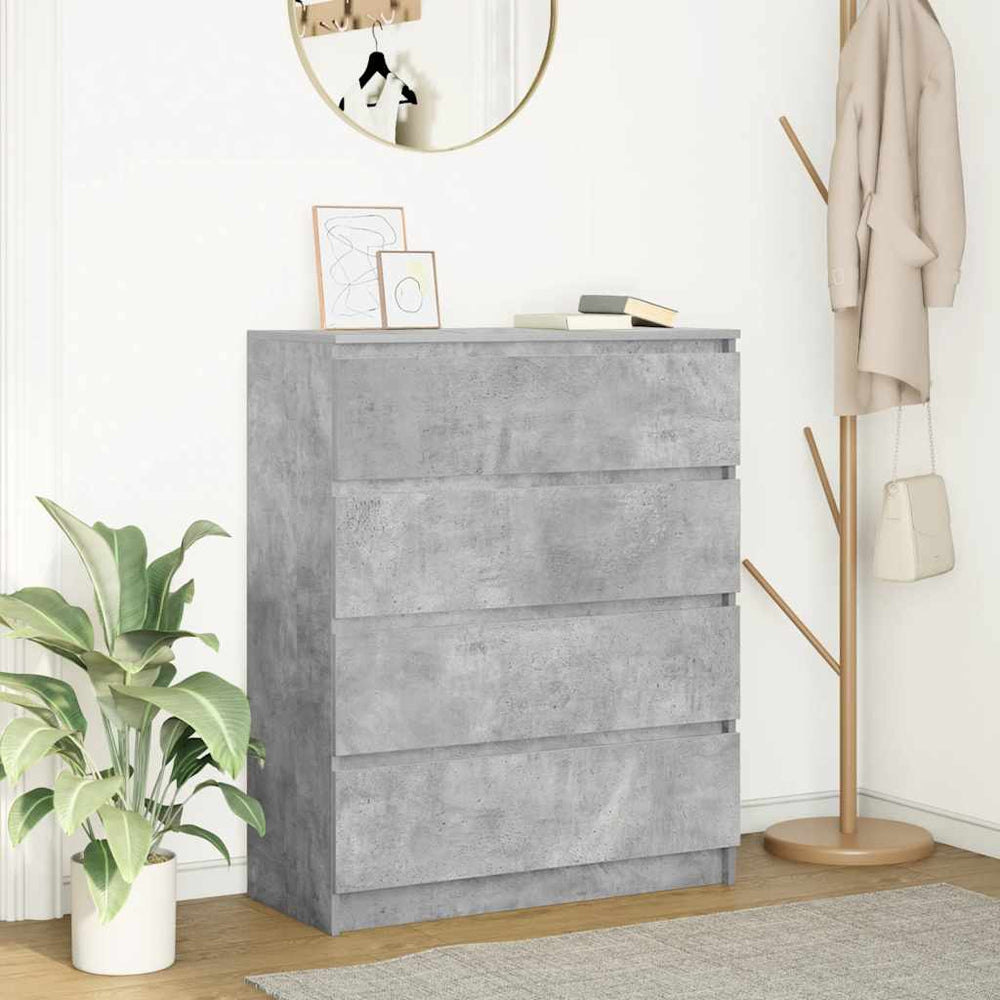 indauja Betonas Pilkas 80x35x99 cm Inžinierinė mediena