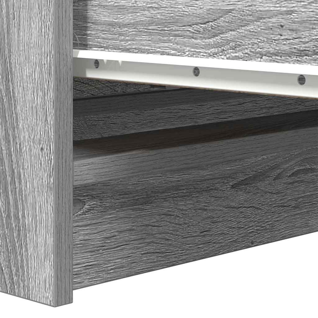 indauja Pilka Sonoma 80x35x99 cm Inžinierinė mediena