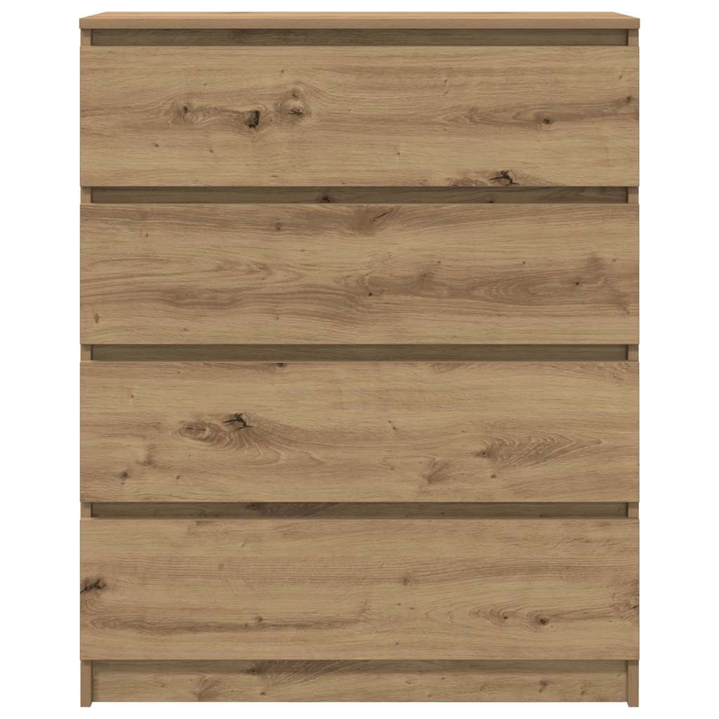 indauja Artisan ąžuolas 80x35x99 cm inžinerinė mediena