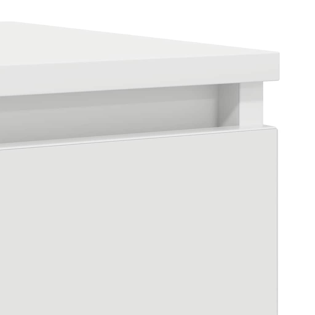indauja balta 100x35x76 cm inžinierinė mediena