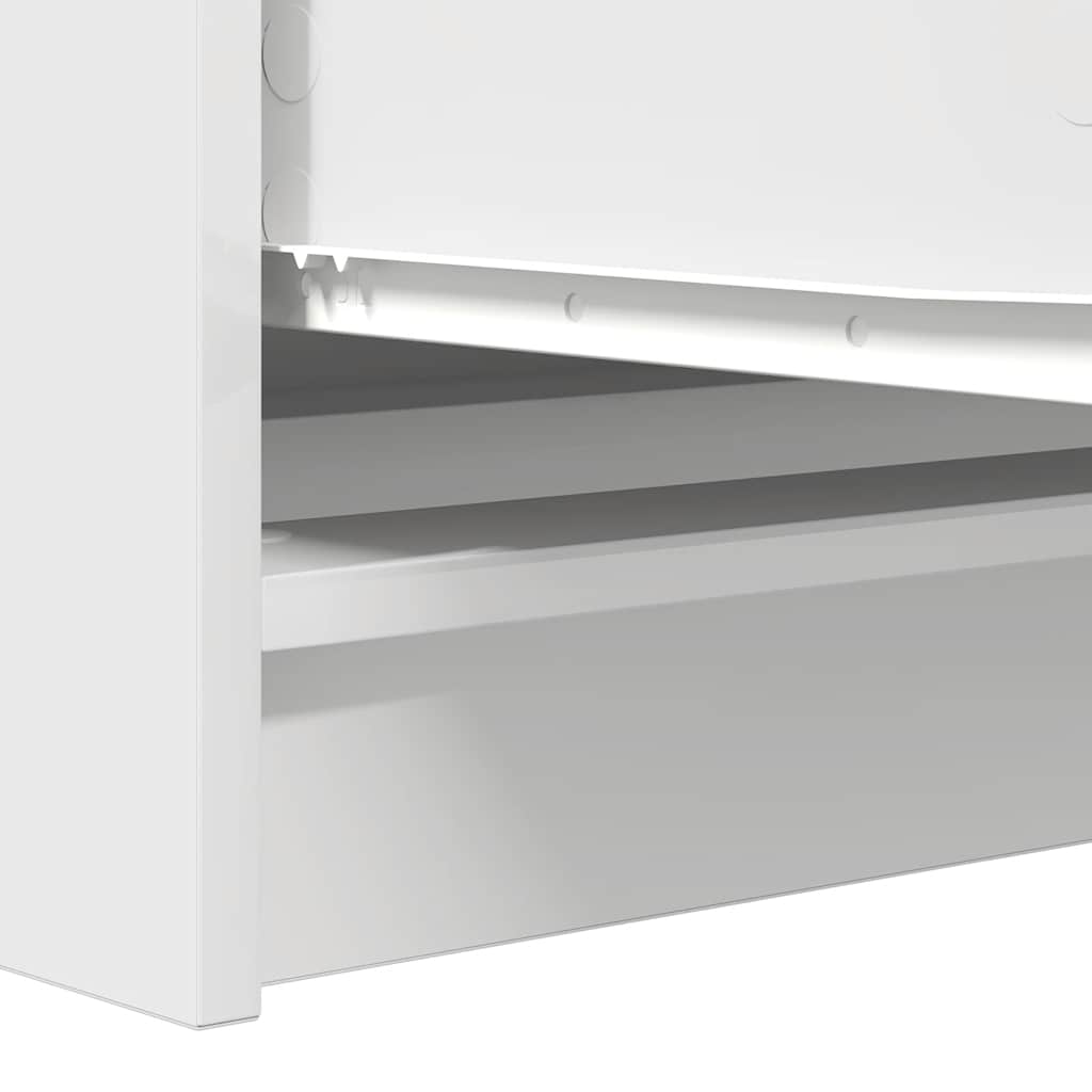 indauja balta 100x35x76 cm inžinierinė mediena