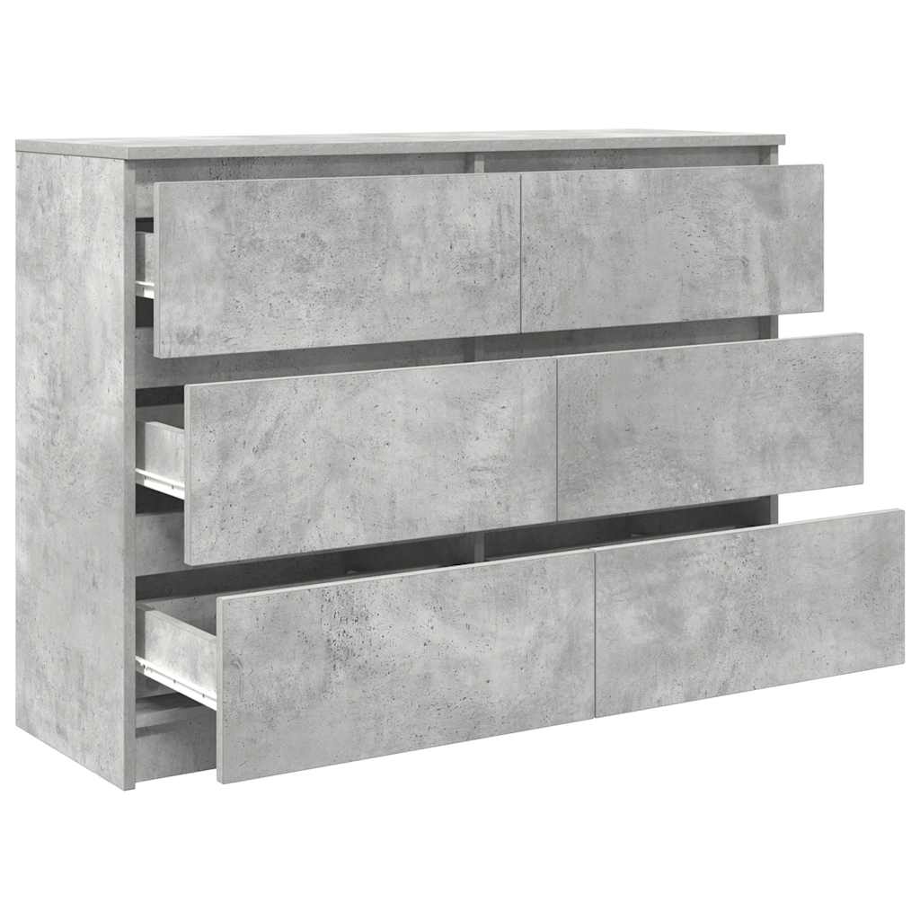 indauja Betonas Pilkas 100x35x76 cm Inžinierinė mediena