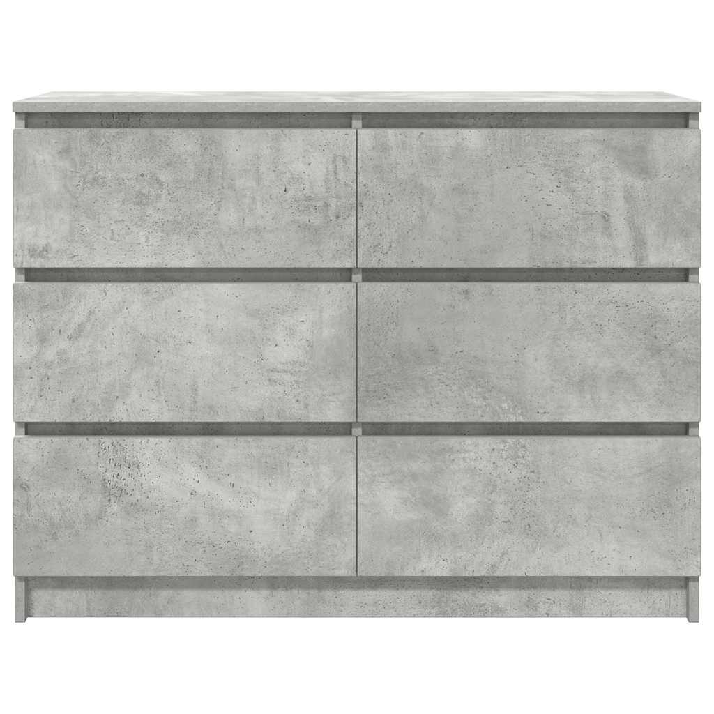indauja Betonas Pilkas 100x35x76 cm Inžinierinė mediena