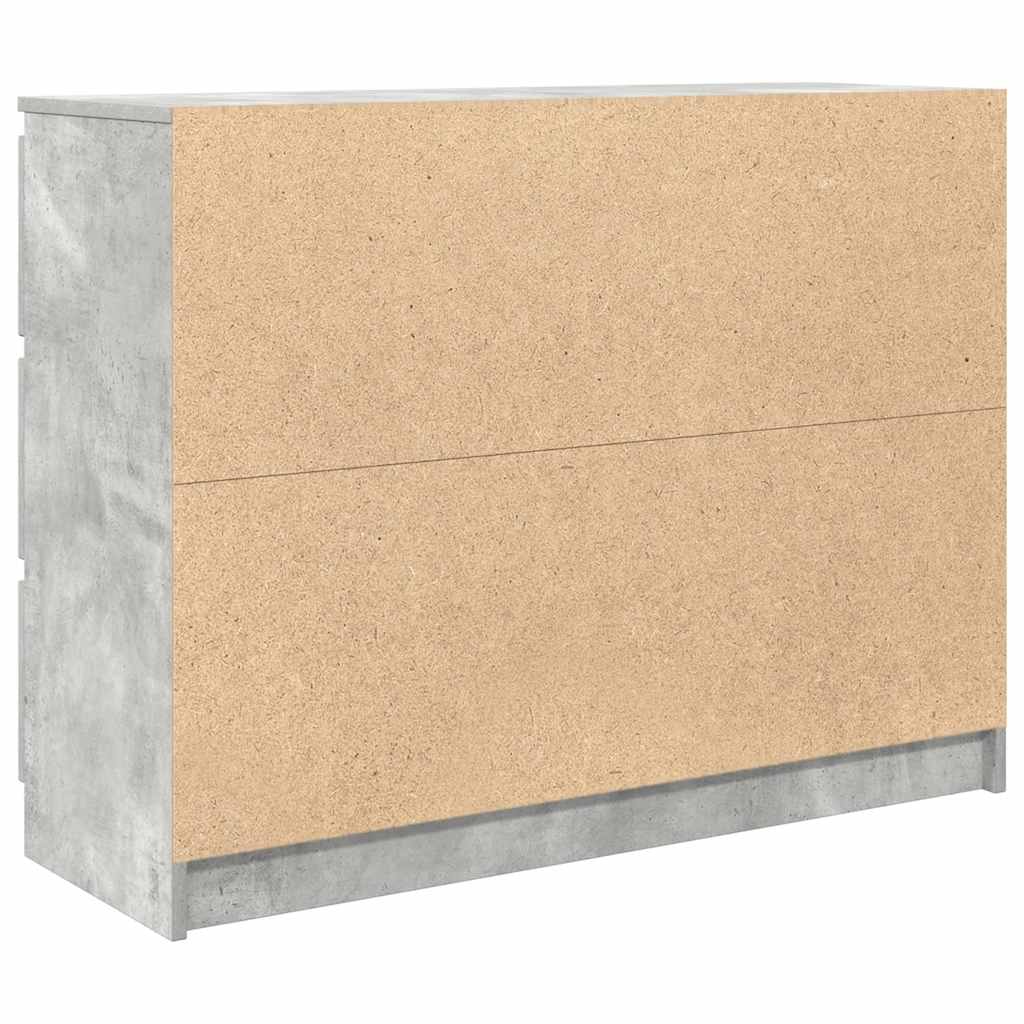indauja Betonas Pilkas 100x35x76 cm Inžinierinė mediena