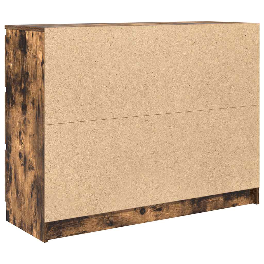 indauja rūkytas ąžuolas 100x35x76 cm inžinerinė mediena