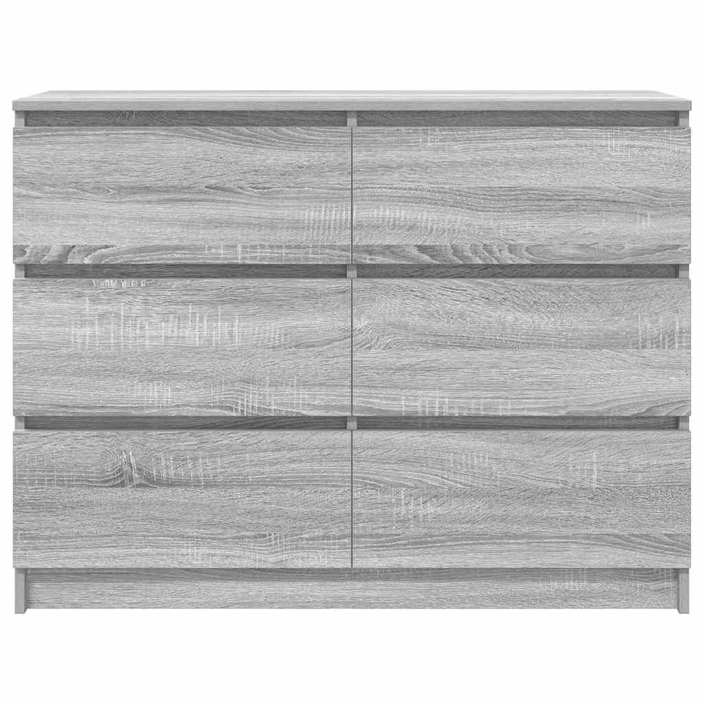 indauja Pilka Sonoma 100x35x76 cm Inžinierinė mediena