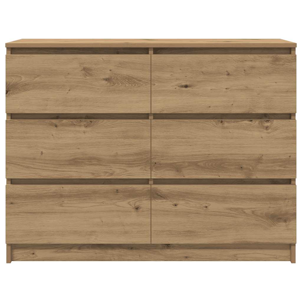 indauja Artisan ąžuolas 100x35x76 cm inžinerinė mediena