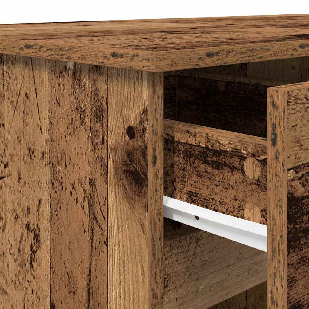 Table Made of Reclaimed Wood 140x49x76 cm