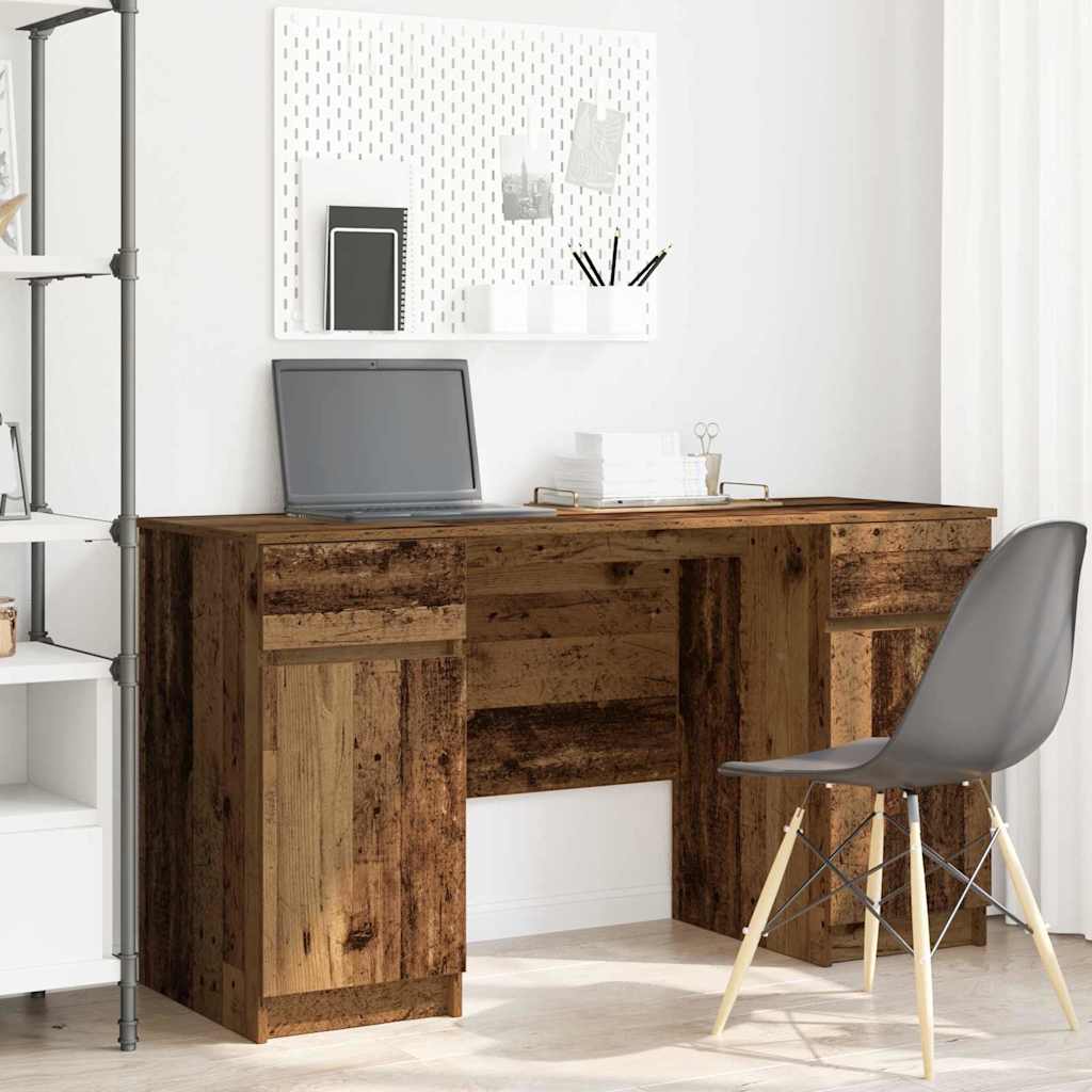 Table Made of Reclaimed Wood 140x49x76 cm