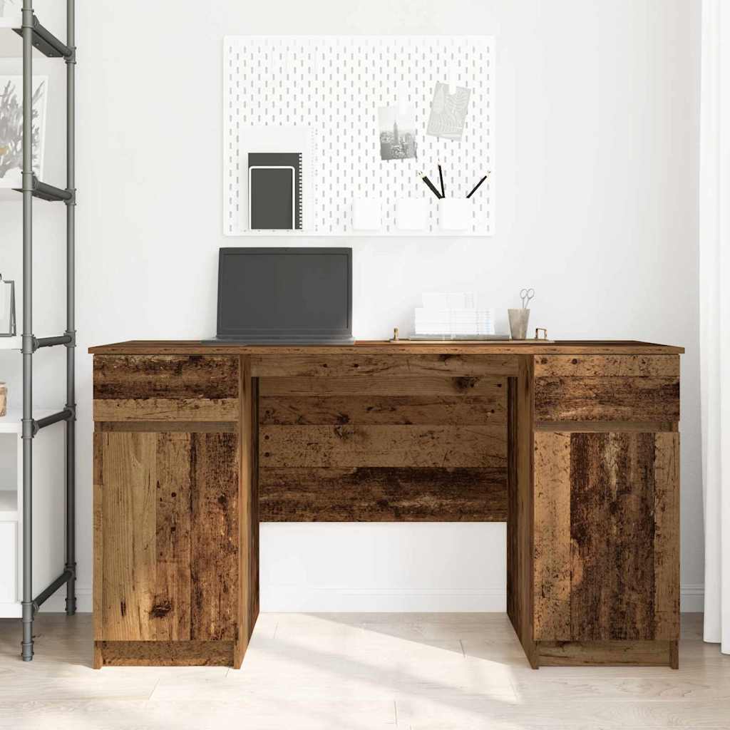 Table Made of Reclaimed Wood 140x49x76 cm