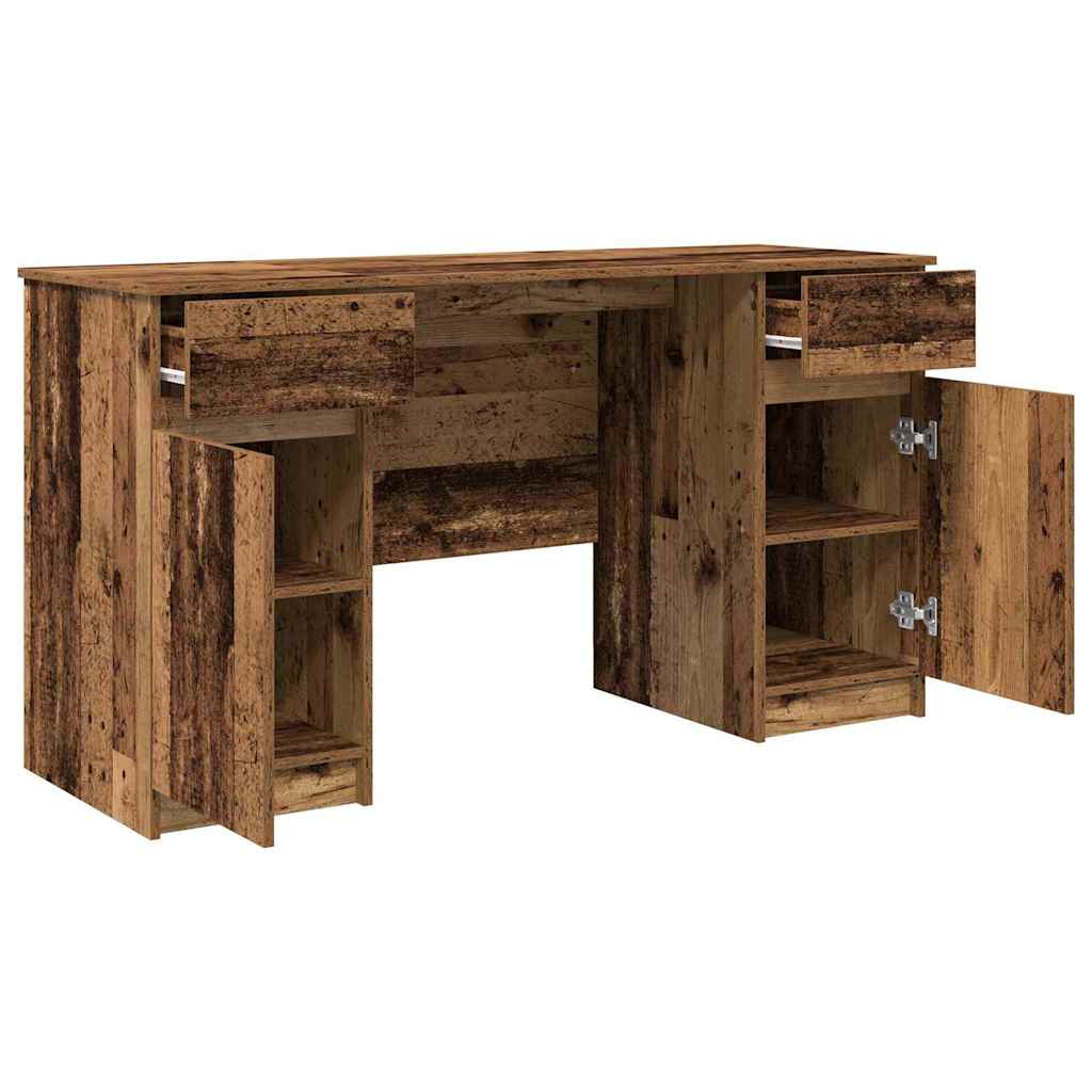 Table Made of Reclaimed Wood 140x49x76 cm